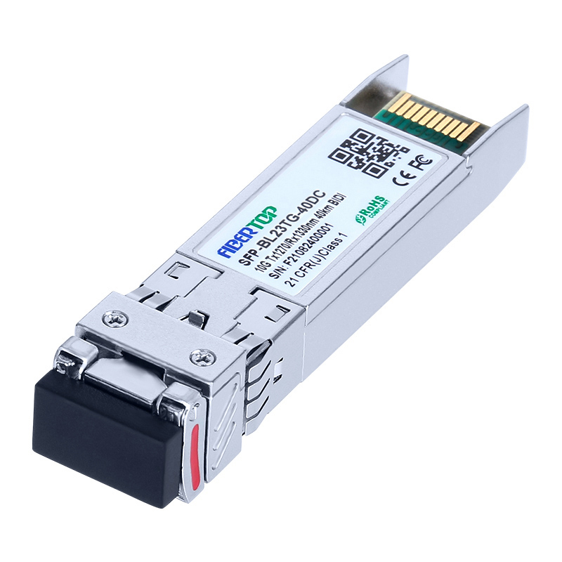 MikroTik S+32LC40D Compatible 10G BiDi SFP+ 1330nm-TX/1270nm-RX 40km Transceiver