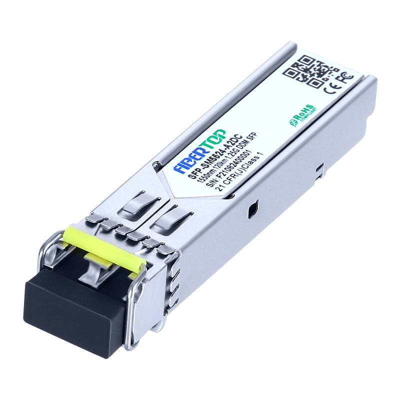 Juniper Networks EX-SFP-1GE-LH120 Compatible 1000Base-ZX SFP Transceiver SMF 1550nm 120km LC DOM